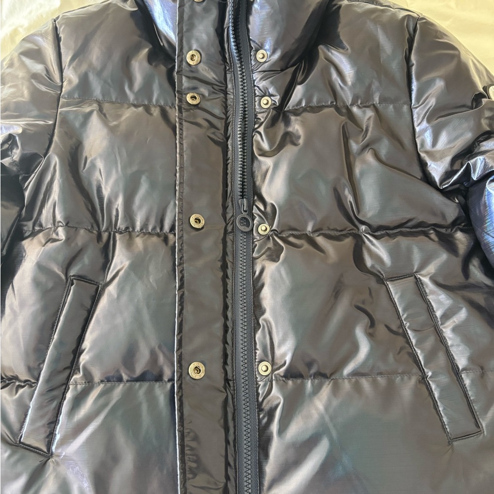 Noize Black Puffer Jacket for Kids